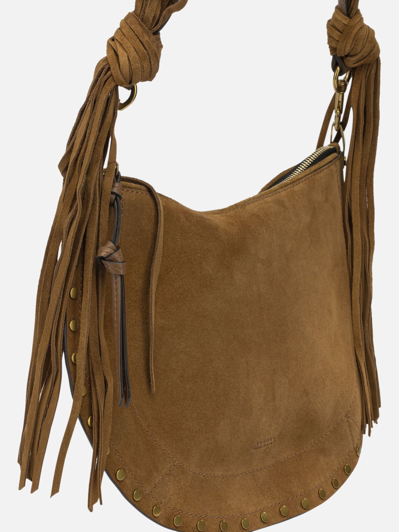 Medium bags 100% calf leather - Secondary fabric: 100% cow leather - Other fabric: 100% cotton  Brown - Isabel Marant Women | PDP | VIETTI Online Store | thumbnail_4