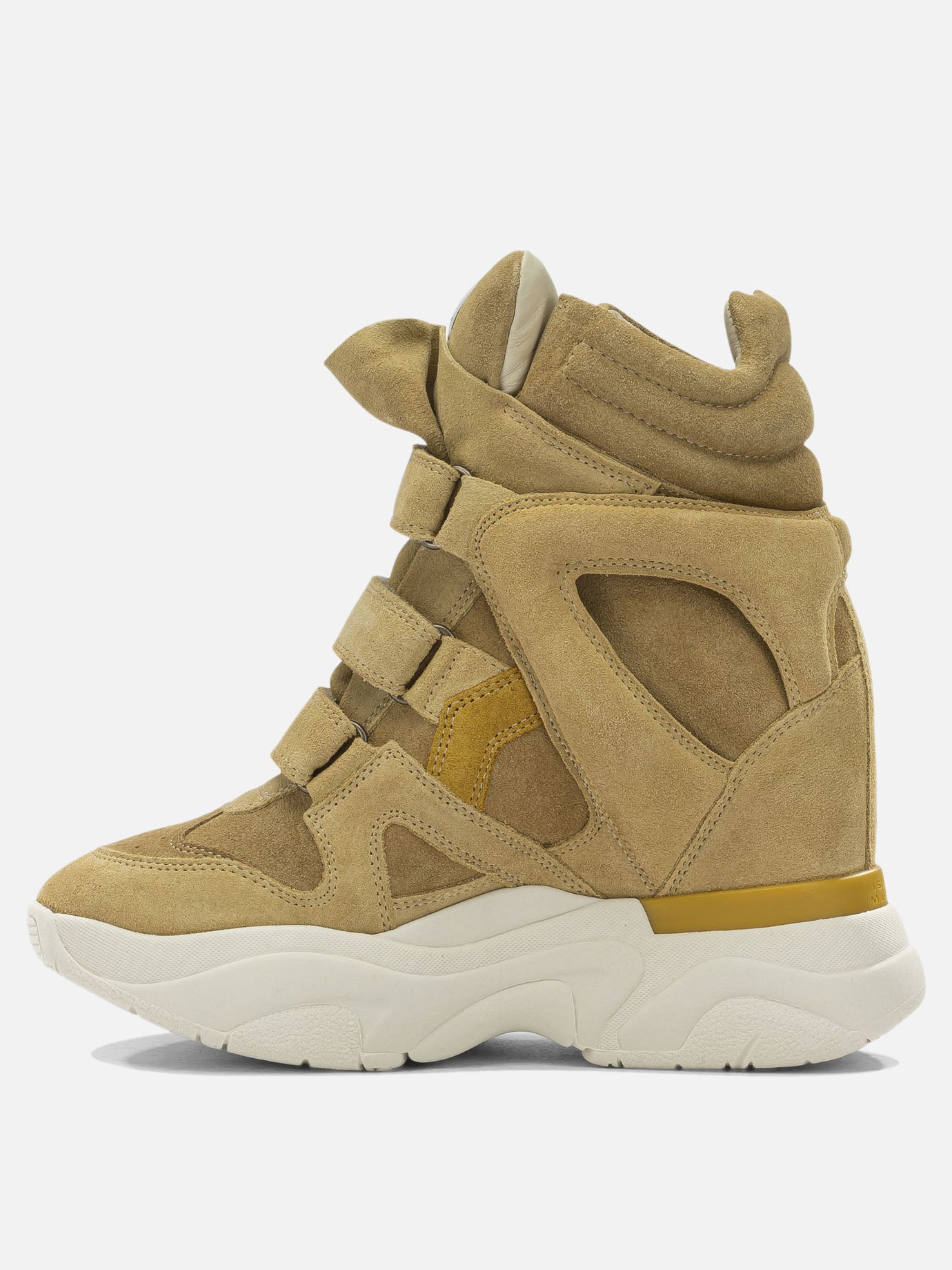 High top sneakers 100% leather - 100% rubber  Beige - Isabel Marant Women | PDP | VIETTI Online Store | thumbnail_3