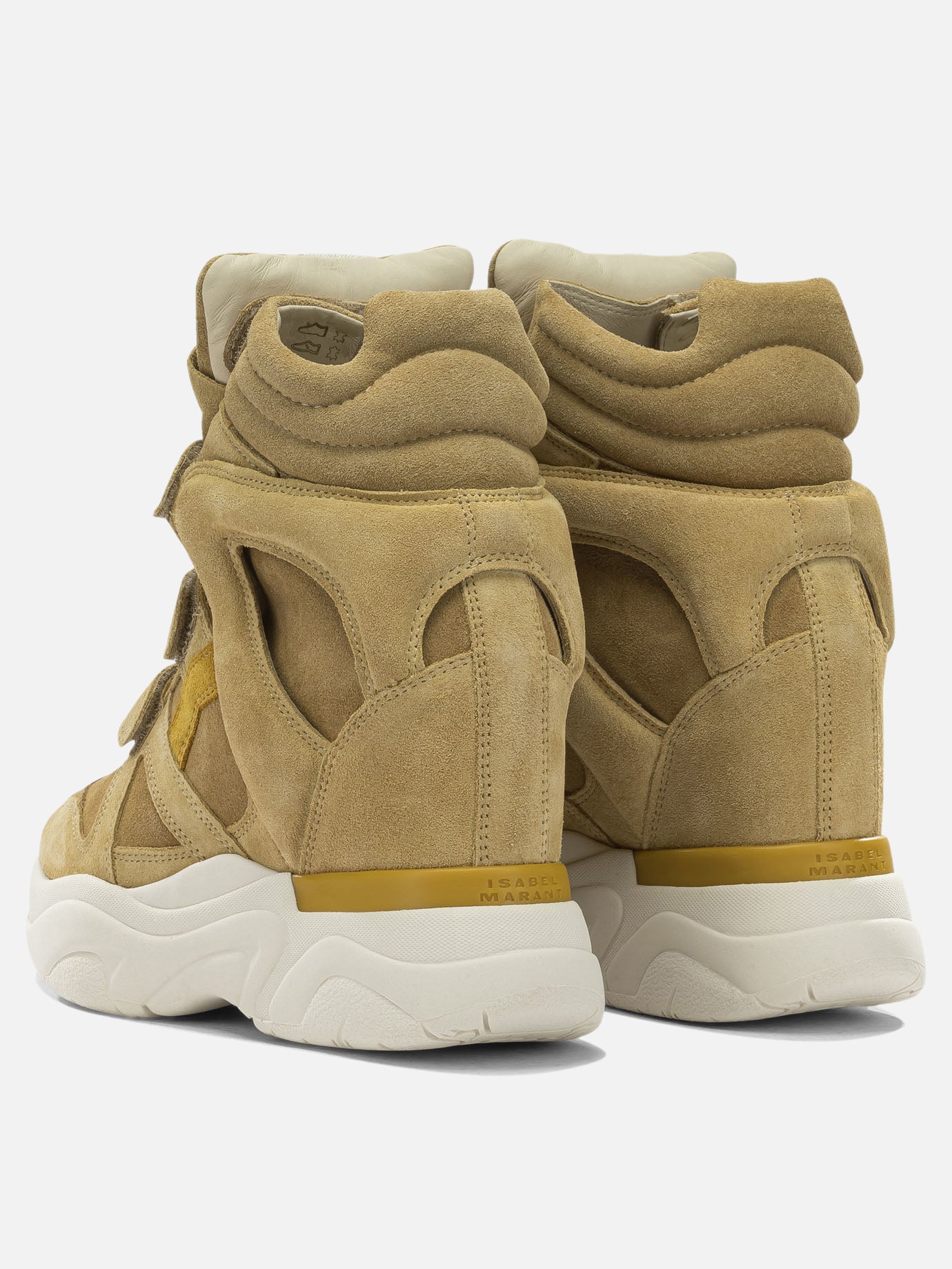 High top sneakers 100% leather - 100% rubber  Beige - Isabel Marant Women | PDP | VIETTI Online Store | Zoom-Modal_4
