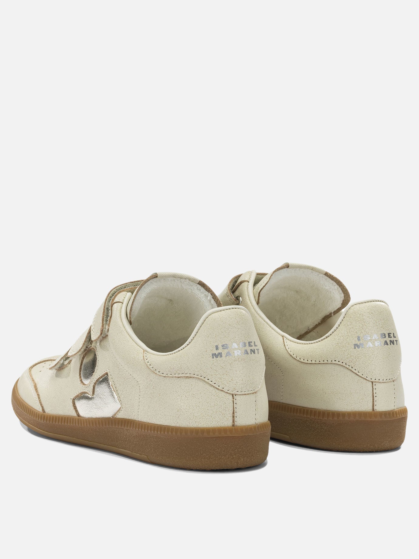 Low top sneakers 100% goat leather - 100% rubber  Beige - Isabel Marant Women | PDP | VIETTI Online Store | thumbnail_4
