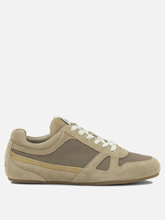 Sneaker basse 100% leather - 100% rubber  Beige - Isabel Marant Donna | VIETTI Online Store 
