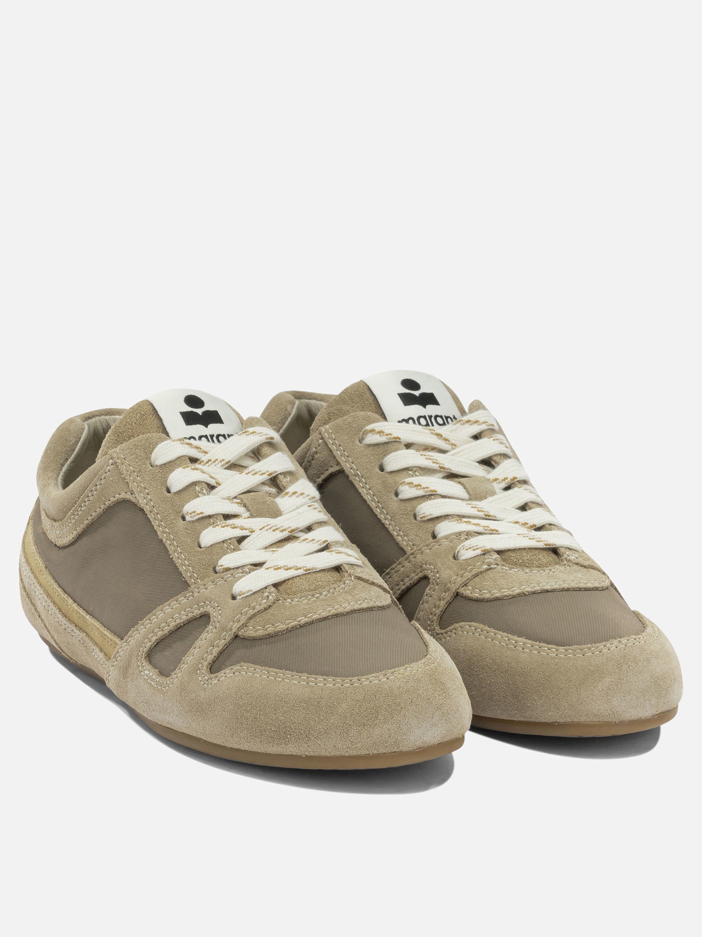 Low top sneakers 100% leather - 100% rubber  Beige - Isabel Marant Women | PDP | VIETTI Online Store | thumbnail_2