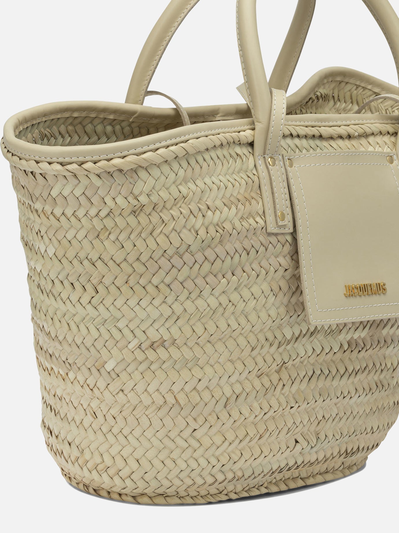 Medium bags 100% other fibers - Secondary fabric: 100% cow leather  Beige - Jacquemus Women | PDP | VIETTI Online Store | thumbnail_4