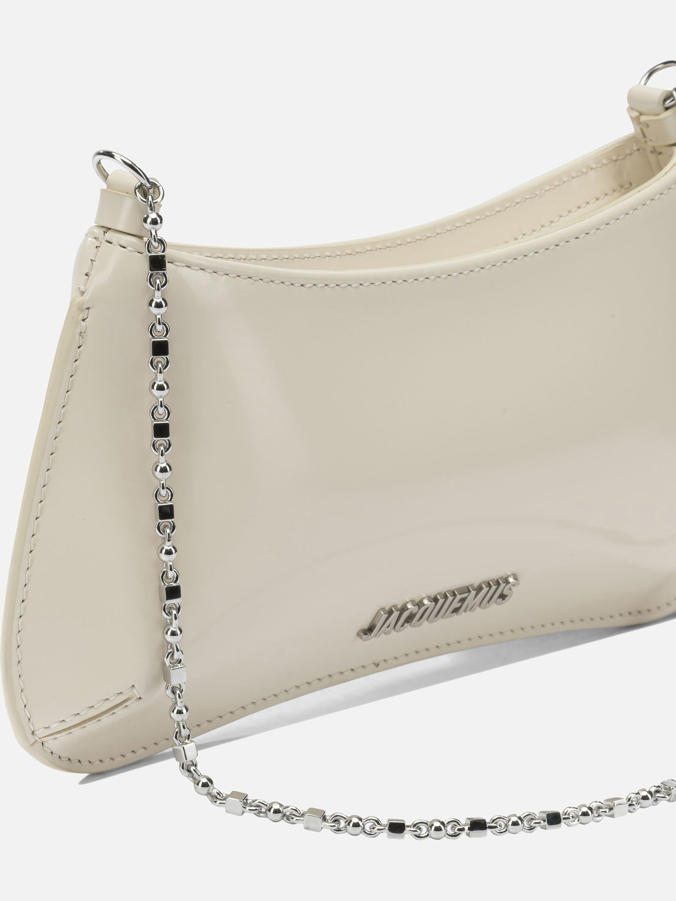 Small bags 100% calf leather - Lining: 100% cotton  White - Jacquemus Women | PDP | VIETTI Online Store | thumbnail_4