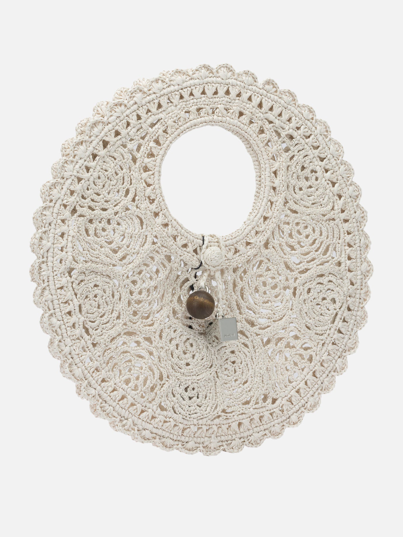 Medium bags 100% polyamide - Secondary fabric: 100% cow leather  White - Jacquemus Women | PDP | VIETTI Online Store | thumbnail_2