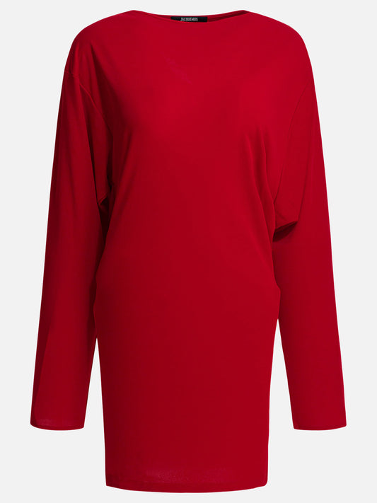 Mini dresses Solid colour  Red - Jacquemus Women | PLP | VIETTI Online Store 
