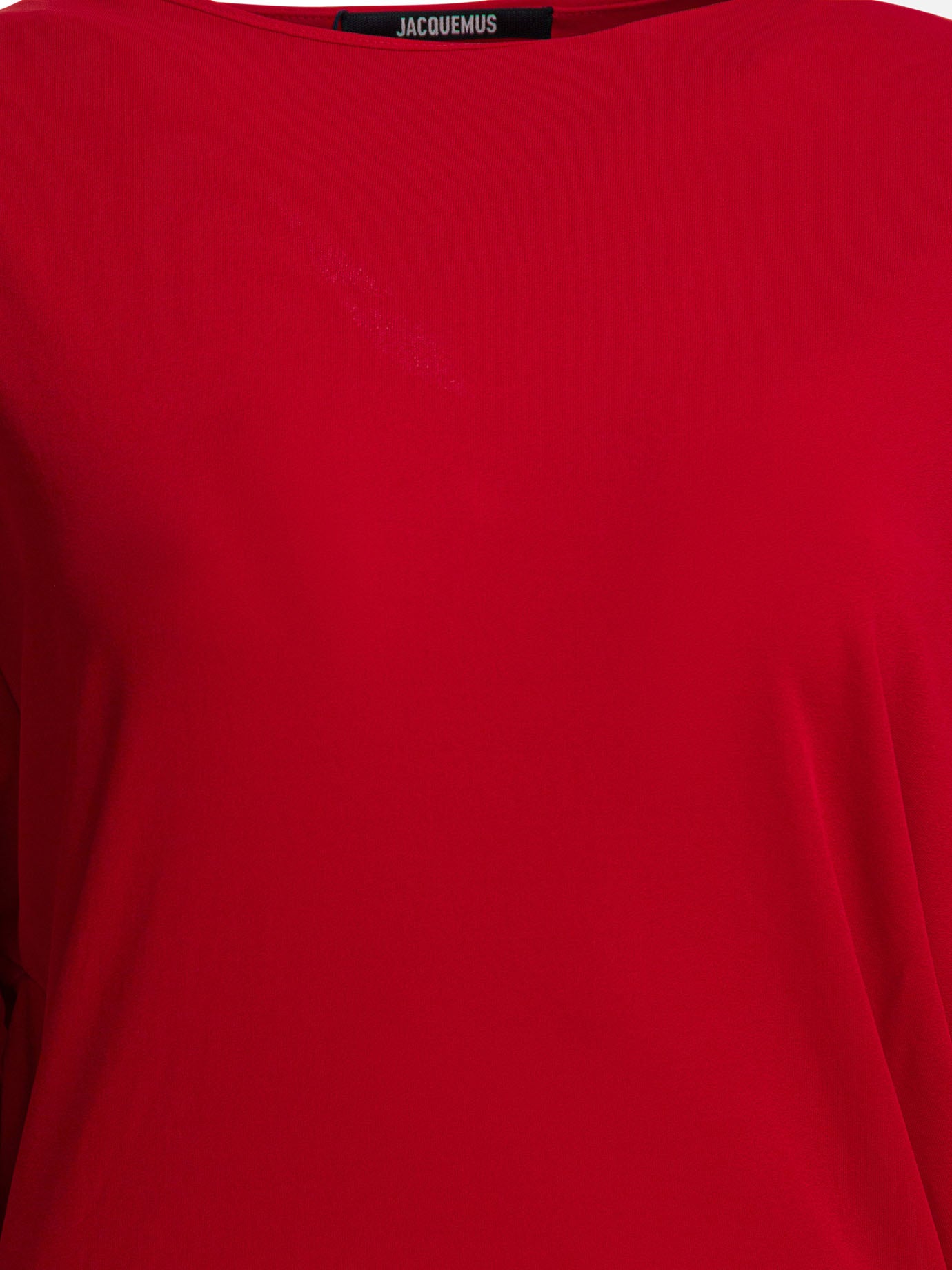 Mini dresses Solid colour  Red - Jacquemus Women | PDP | VIETTI Online Store | thumbnail_3