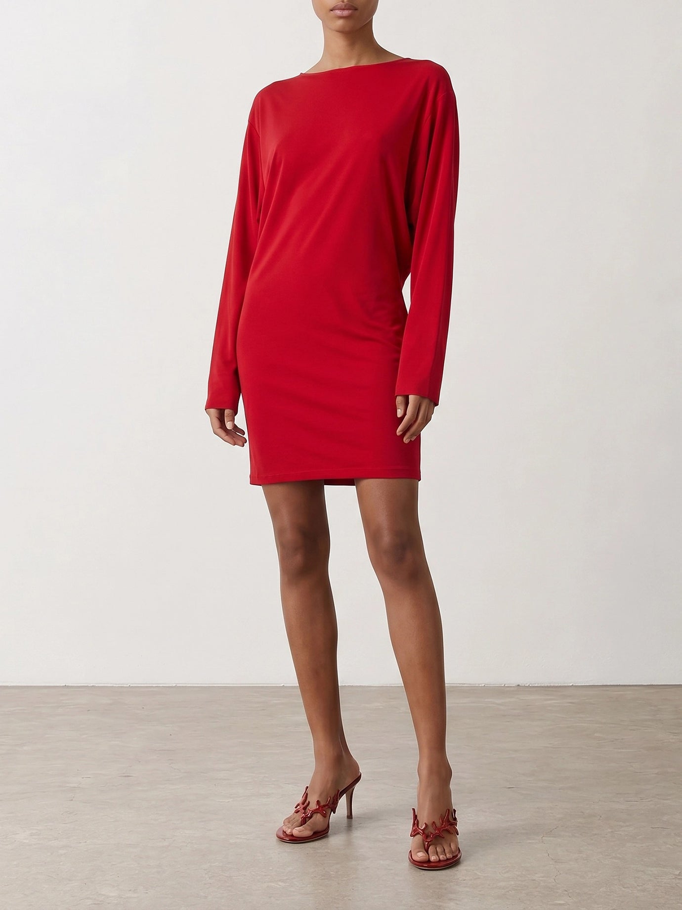 Mini dresses Solid colour  Red - Jacquemus Women | PDP | VIETTI Online Store | Zoom-Modal_5
