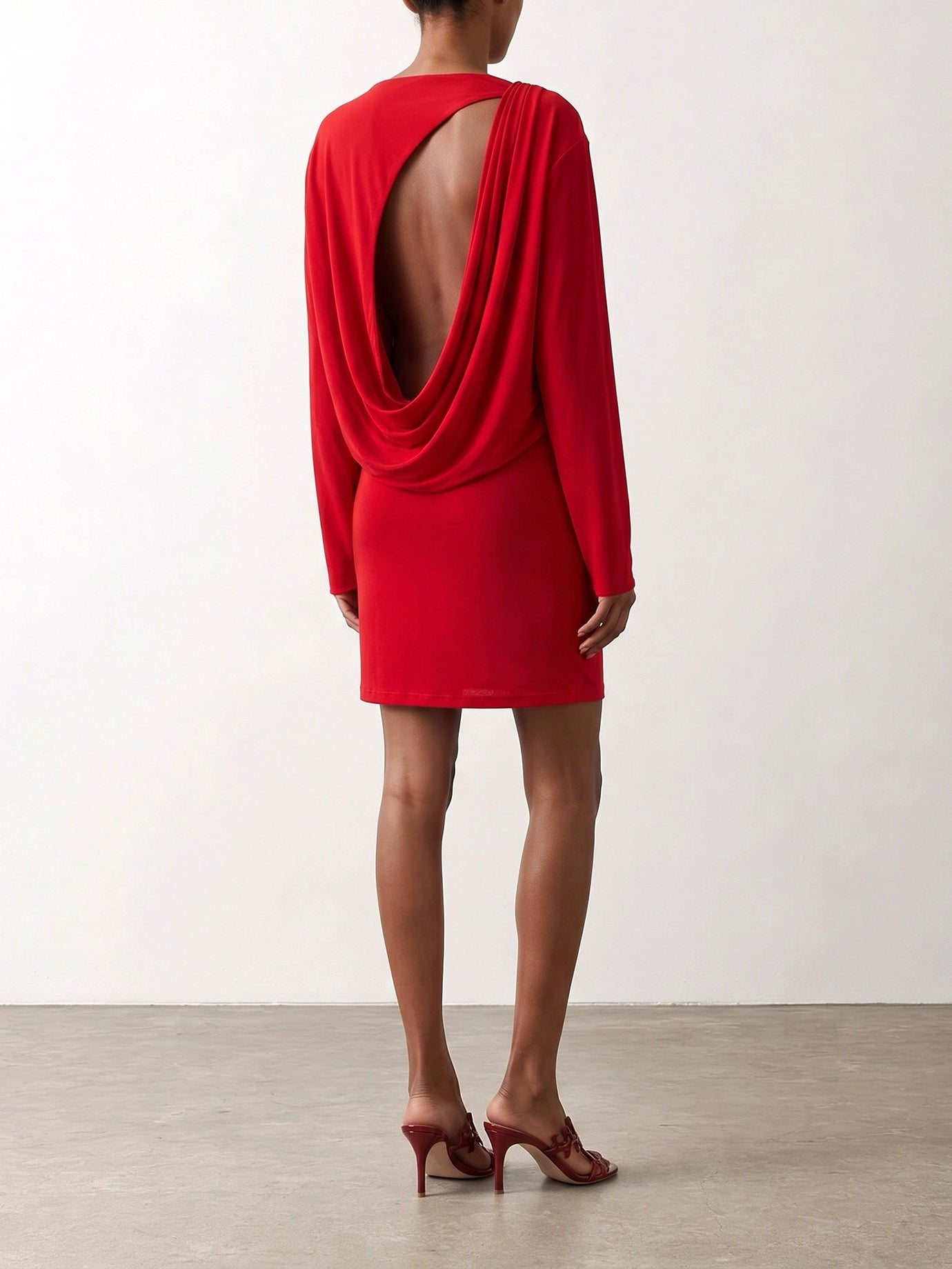 jacquemus red dress Castagna Knit - a cocktail event Jacquemus - The Mistral Dress
