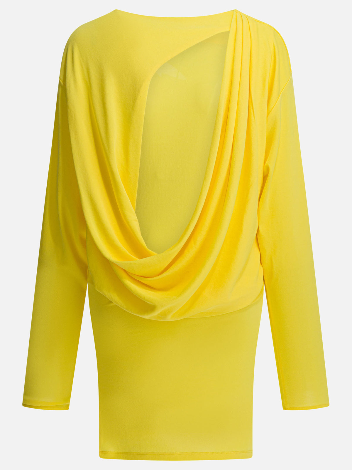 Jacquemus Abito corto "Mistral" Giallo - VIETTI
