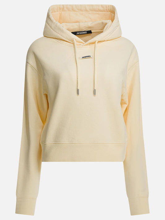 Hoodies Solid colour  Beige - Jacquemus Women | PDP | VIETTI Online Store 
