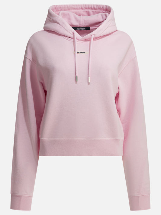 Felpe con cappuccio Solid colour  Rosa - Jacquemus Donna | PLP | VIETTI Online Store 
