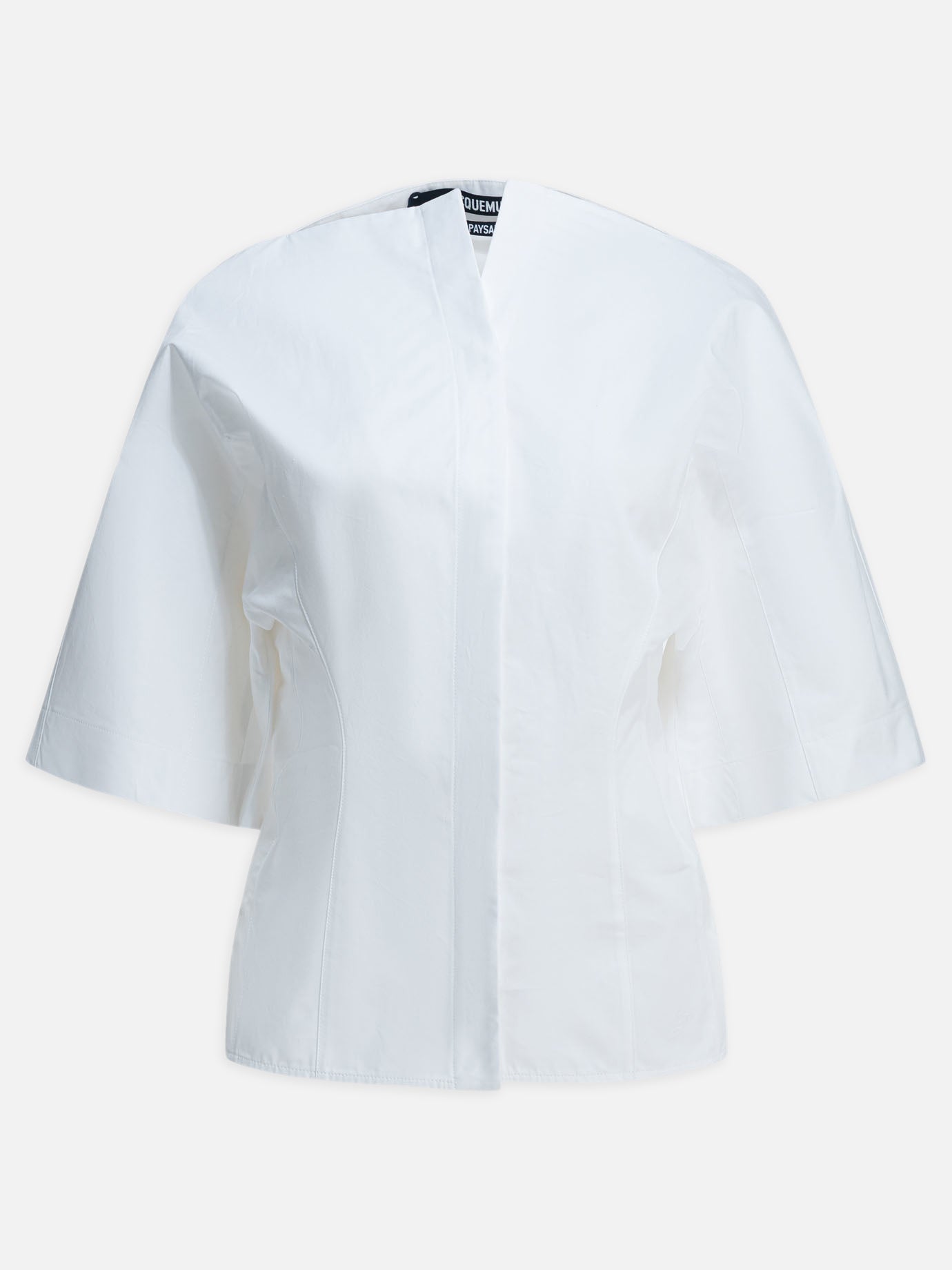 Casual shirts Solid colour  White - Jacquemus Women | PDP | VIETTI Online Store | Zoom-Modal
