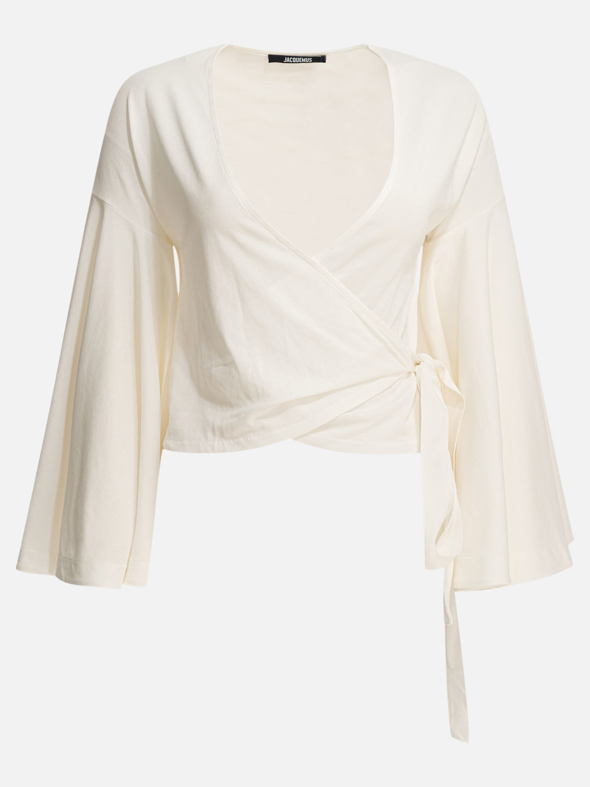 Jacquemus Casual wrap-around top White