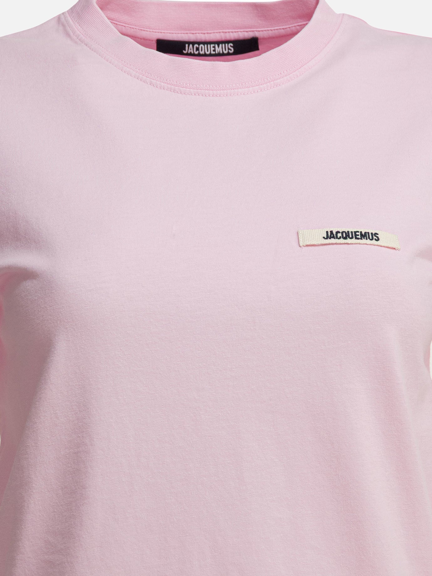 T-shirt girocollo Logo  Rosa - Jacquemus Donna | PDP | VIETTI Online Store | Zoom-Modal_3
