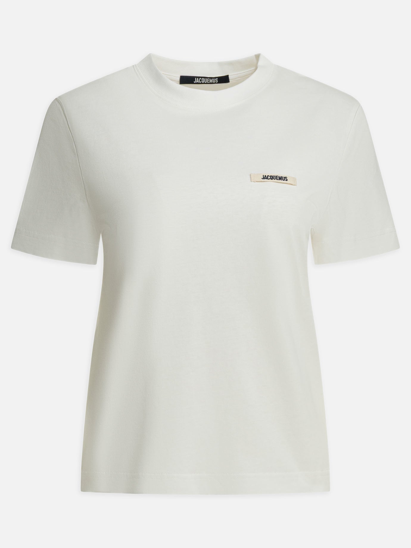 Crewneck t-shirts Logo  White - Jacquemus Women | PDP | VIETTI Online Store | Zoom-Modal
