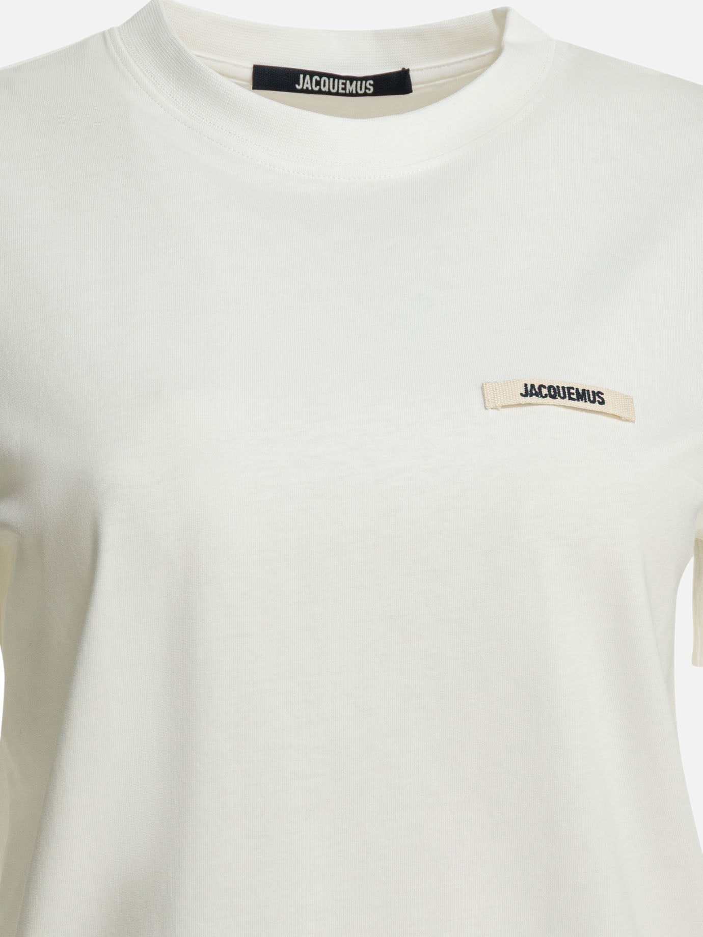 Crewneck t-shirts Logo  White - Jacquemus Women | PDP | VIETTI Online Store | Zoom-Modal_3
