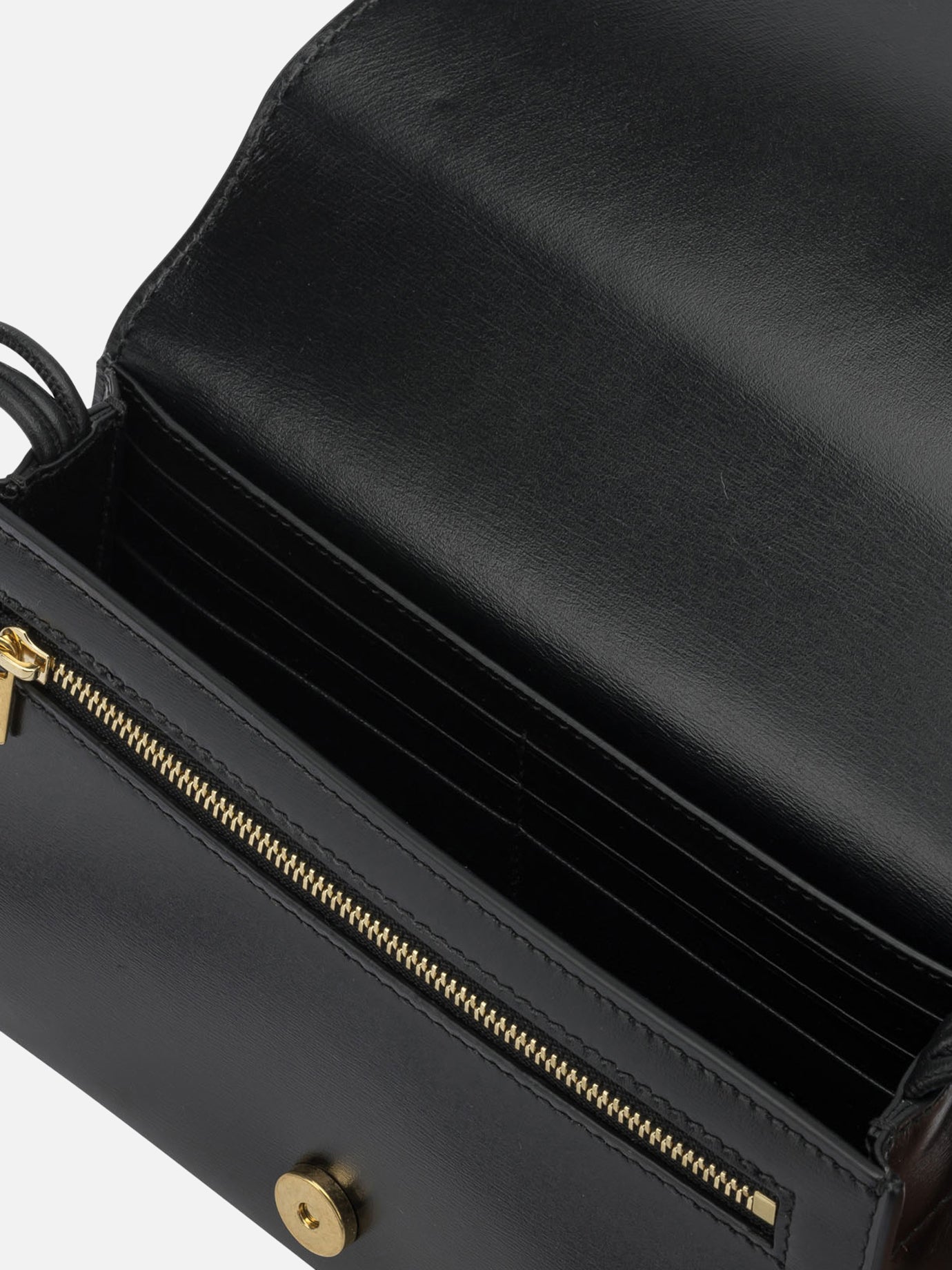 Wallets 100% cow leather - Lining: 100% sheep leather  Black - Jil Sander Women | PDP | VIETTI Online Store | thumbnail_5