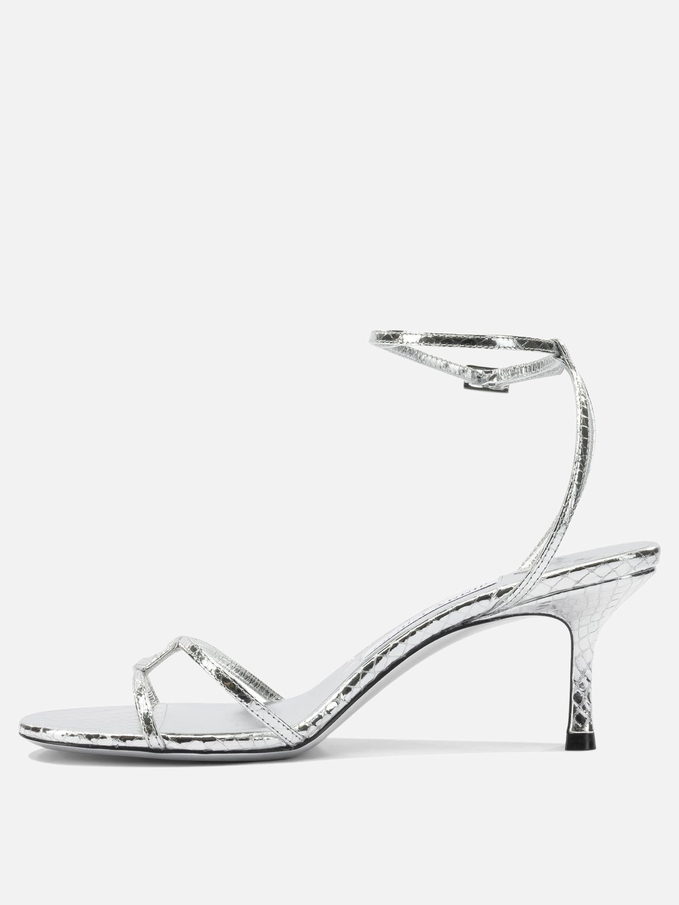 Heeled sandals 1998 LEO 100  Silver - Jimmy Choo Women | PDP | VIETTI Online Store | Zoom-Modal_3
