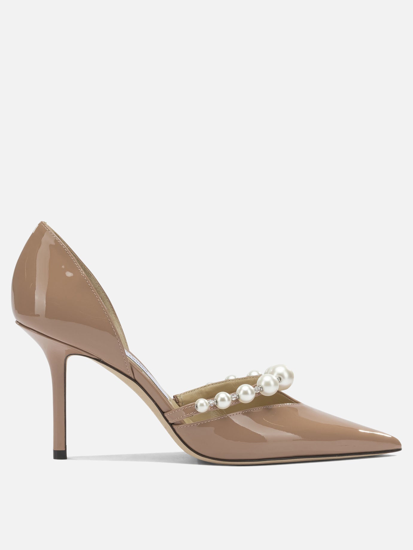 Pumps 85% leather 5% salpa 5% plastic 5% metal - 100% calf  Pink - Jimmy Choo Women | PDP | VIETTI Online Store | Zoom-Modal
