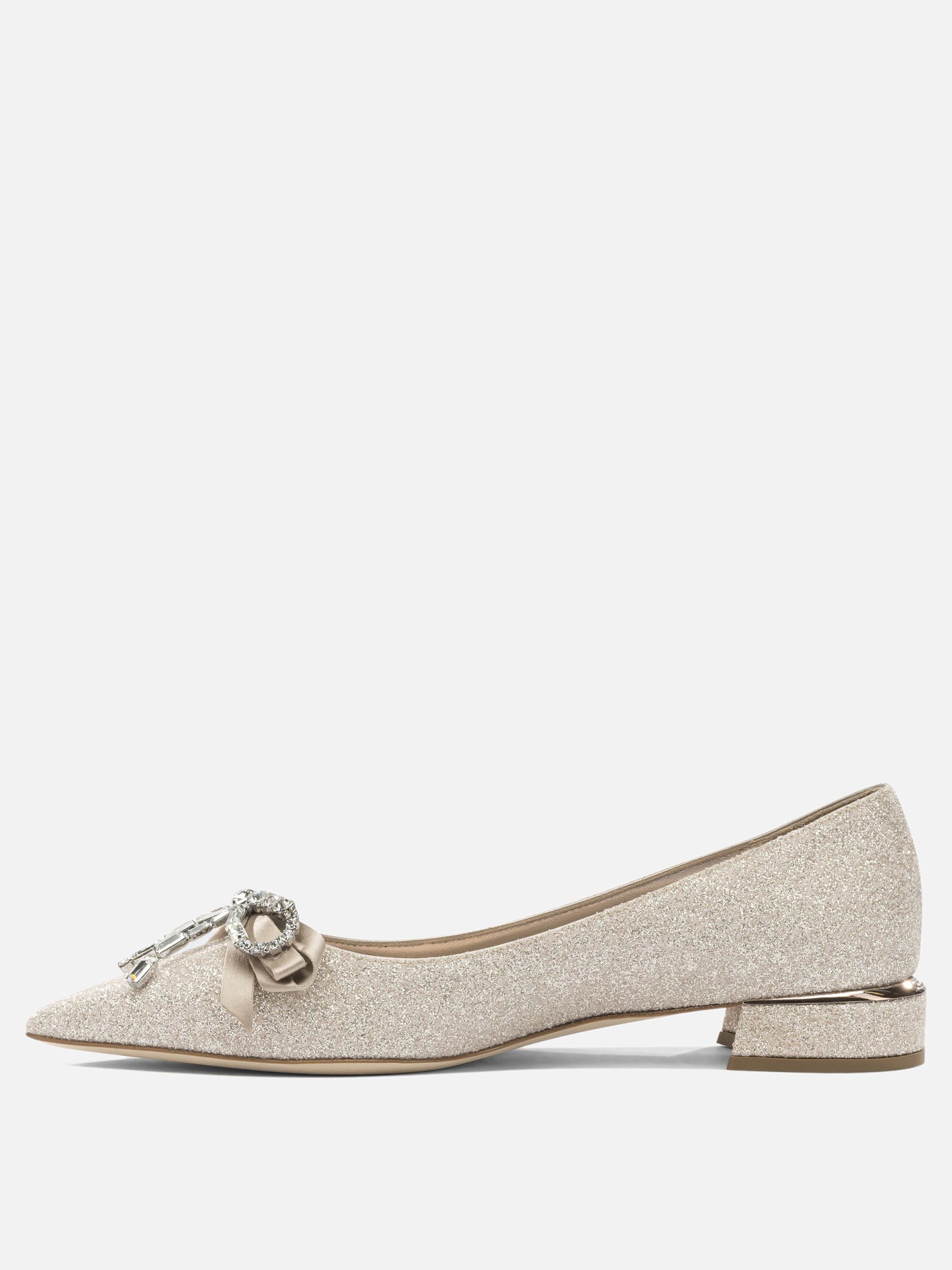 Pumps 75% textile 5% leather 5% crystal 5% salpa 5% plastic 5% metal - 80% calf 20% rubber  Gold - Jimmy Choo Women | PDP | VIETTI Online Store | thumbnail_3