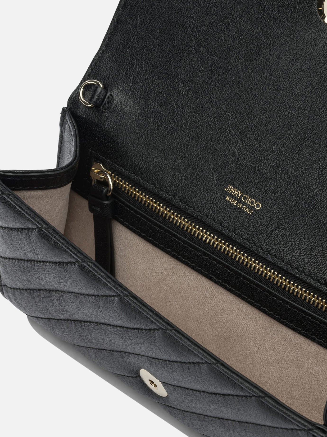 Wallets 75% lamb 25% brass  Black - Jimmy Choo Women | PDP | VIETTI Online Store | thumbnail_5