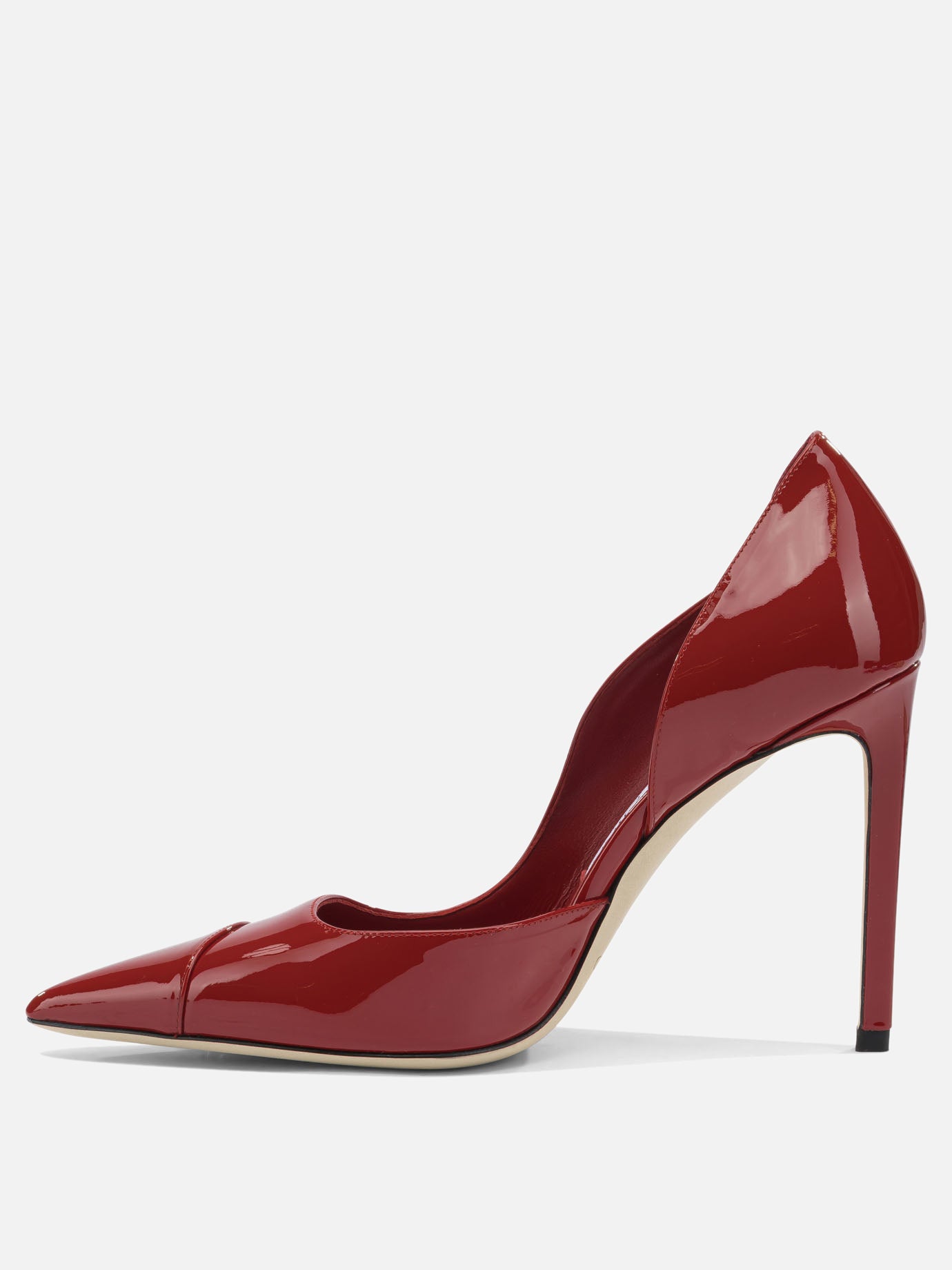Décolleté 88% leather 5% salpa 3% metal 4% plastic - 100% calf  Rosso - Jimmy Choo Donna | PDP | VIETTI Online Store | Zoom-Modal_3
