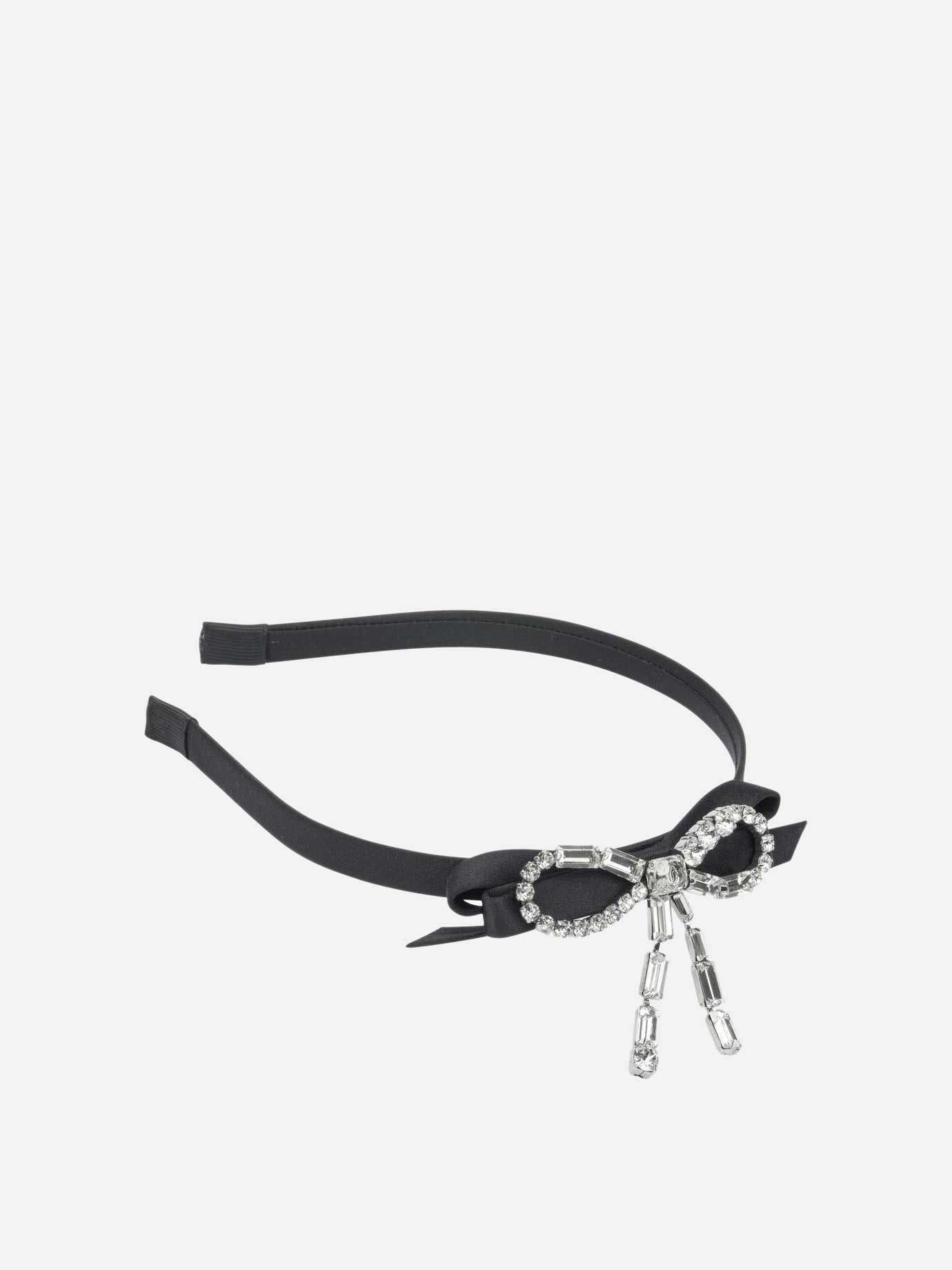 Headbands 60% polyester 20% steel 20% crystal  Black - Jimmy Choo Women | PDP | VIETTI Online Store | Zoom-Modal
