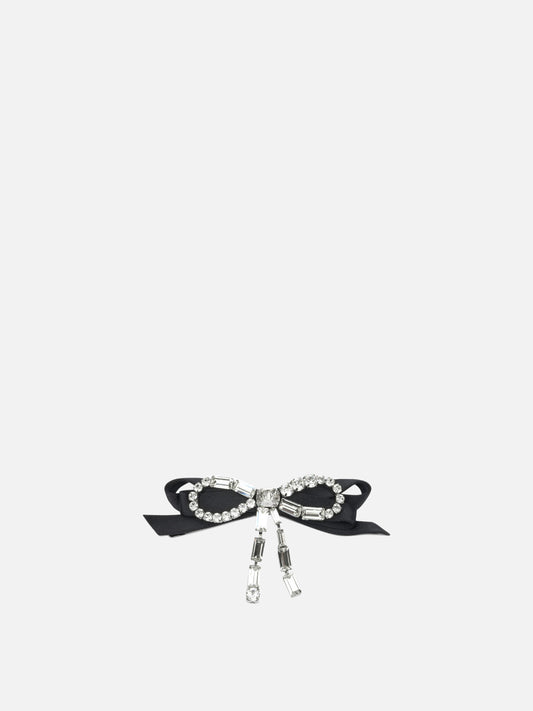 Hair clips 60% steel 20% crystal 20% polyester  Black - Jimmy Choo Women | PLP | VIETTI Online Store 
