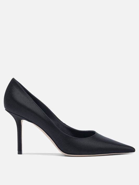Pumps 77% textile 10% leather 5% salpa 5% plastic 3% metal - 100% calf  Black - Jimmy Choo Women | PDP | VIETTI Online Store 
