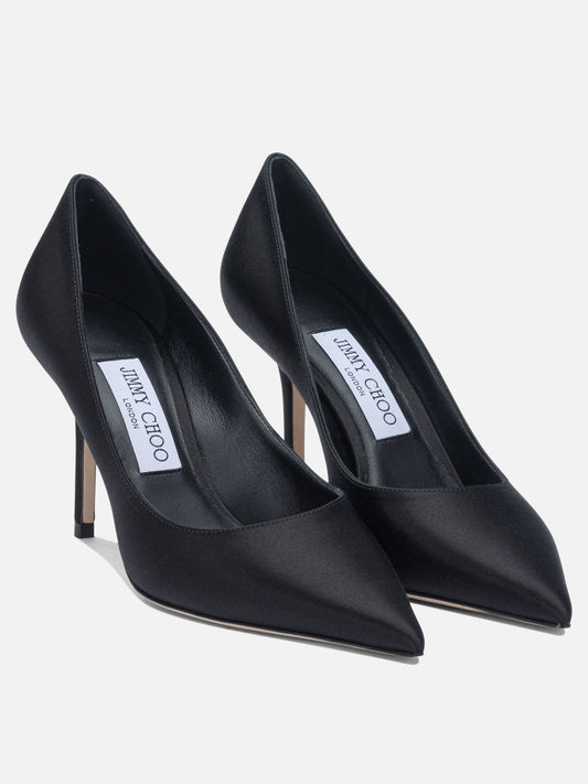 Pumps 77% textile 10% leather 5% salpa 5% plastic 3% metal - 100% calf  Black - Jimmy Choo Women | PDP | VIETTI Online Store | 2

