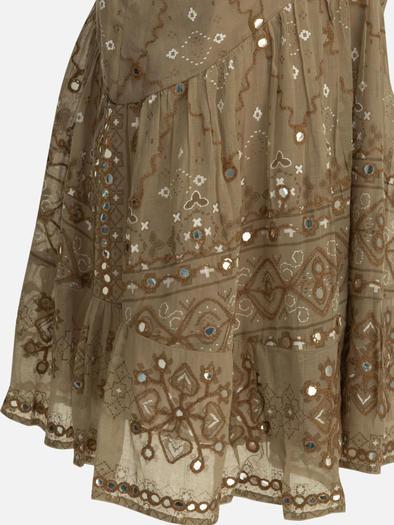 sachin and babi light blue dress Juliet Dunn Short A-line dress Brown - Women