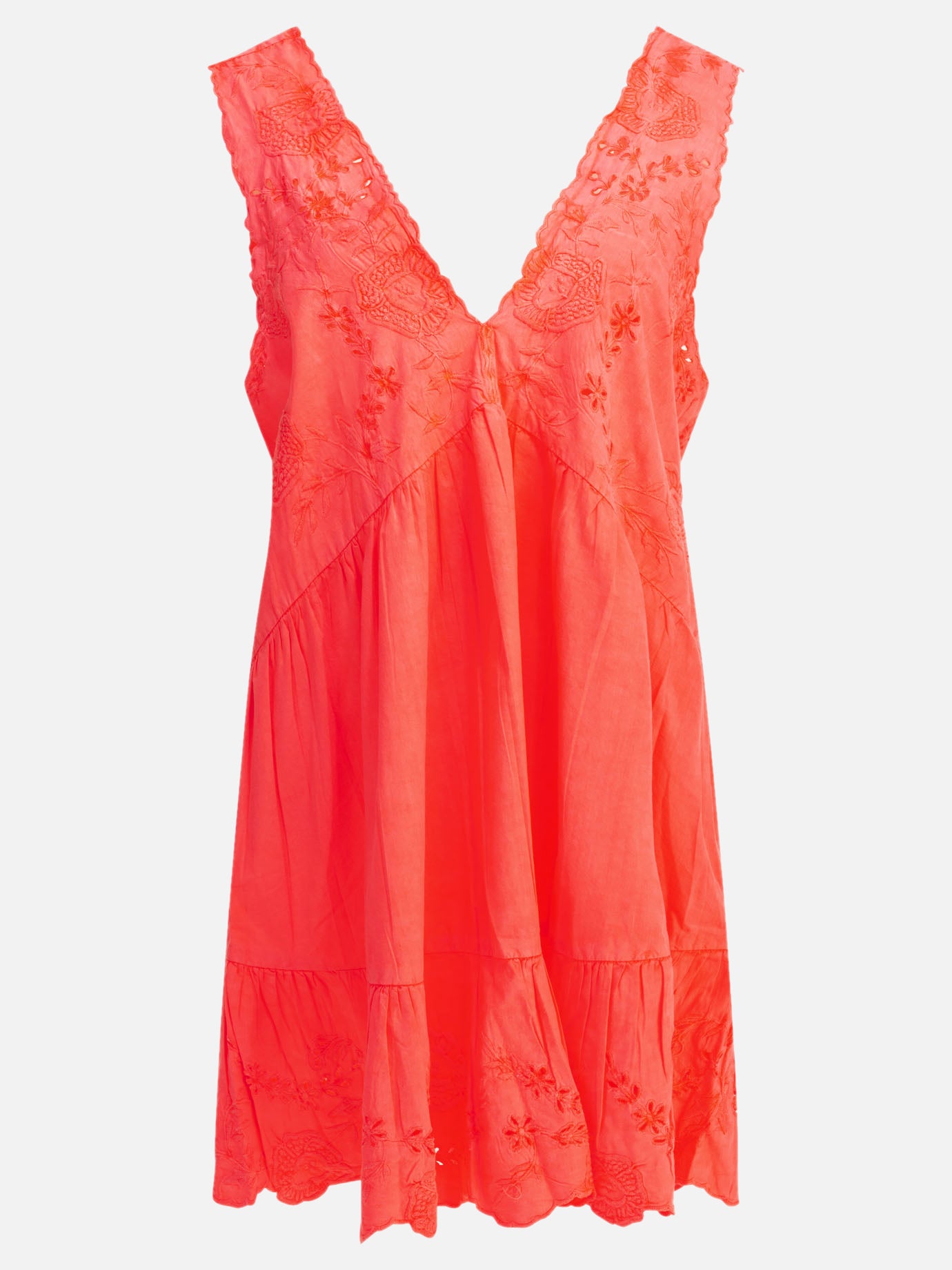 Mini dresses Embroidered  Fuchsia - Juliet Dunn Women | PDP | VIETTI Online Store | Zoom-Modal
