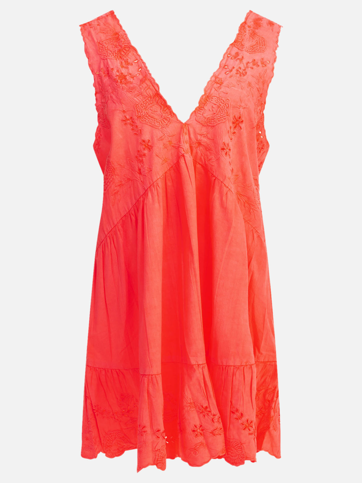 Juliet Dunn Short A-line dress Fuchsia