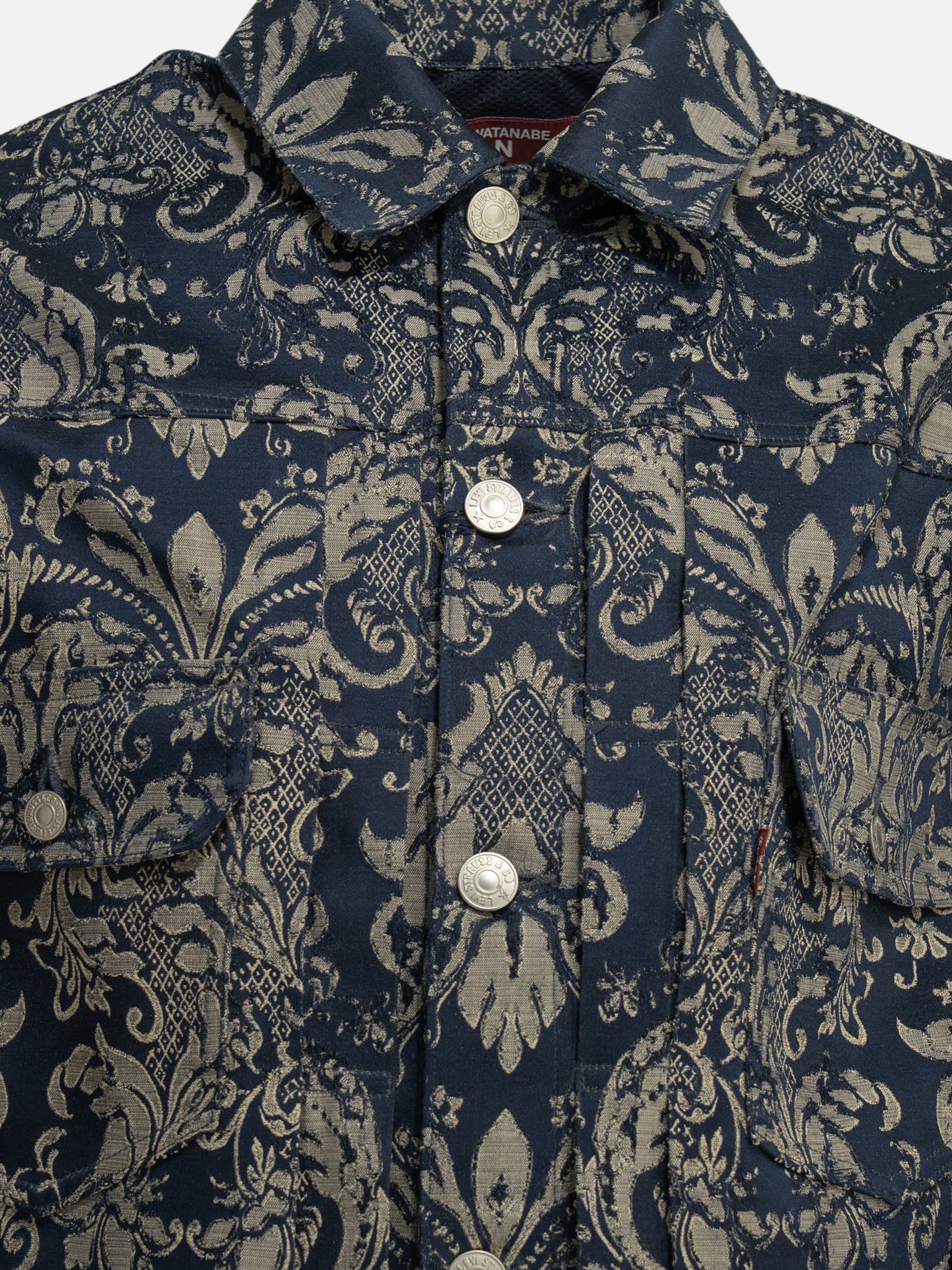 Quilted & Utility Jackets Floral  Blue - Junya Watanabe MAN Men | PDP | VIETTI Online Store | thumbnail_3
