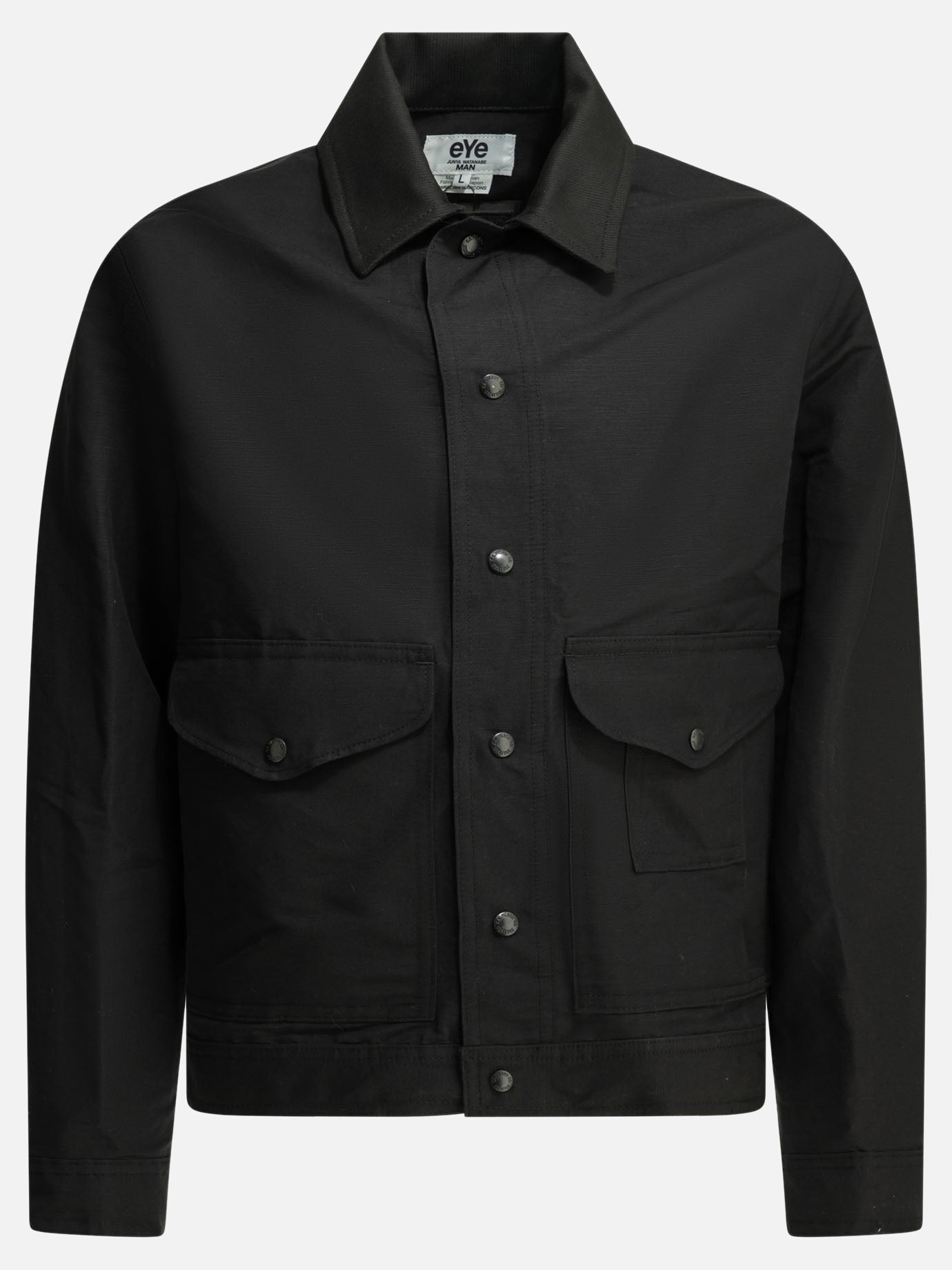 Overshirt jackets Solid colour  Black - Junya Watanabe MAN Men | PDP | VIETTI Online Store | Zoom-Modal
