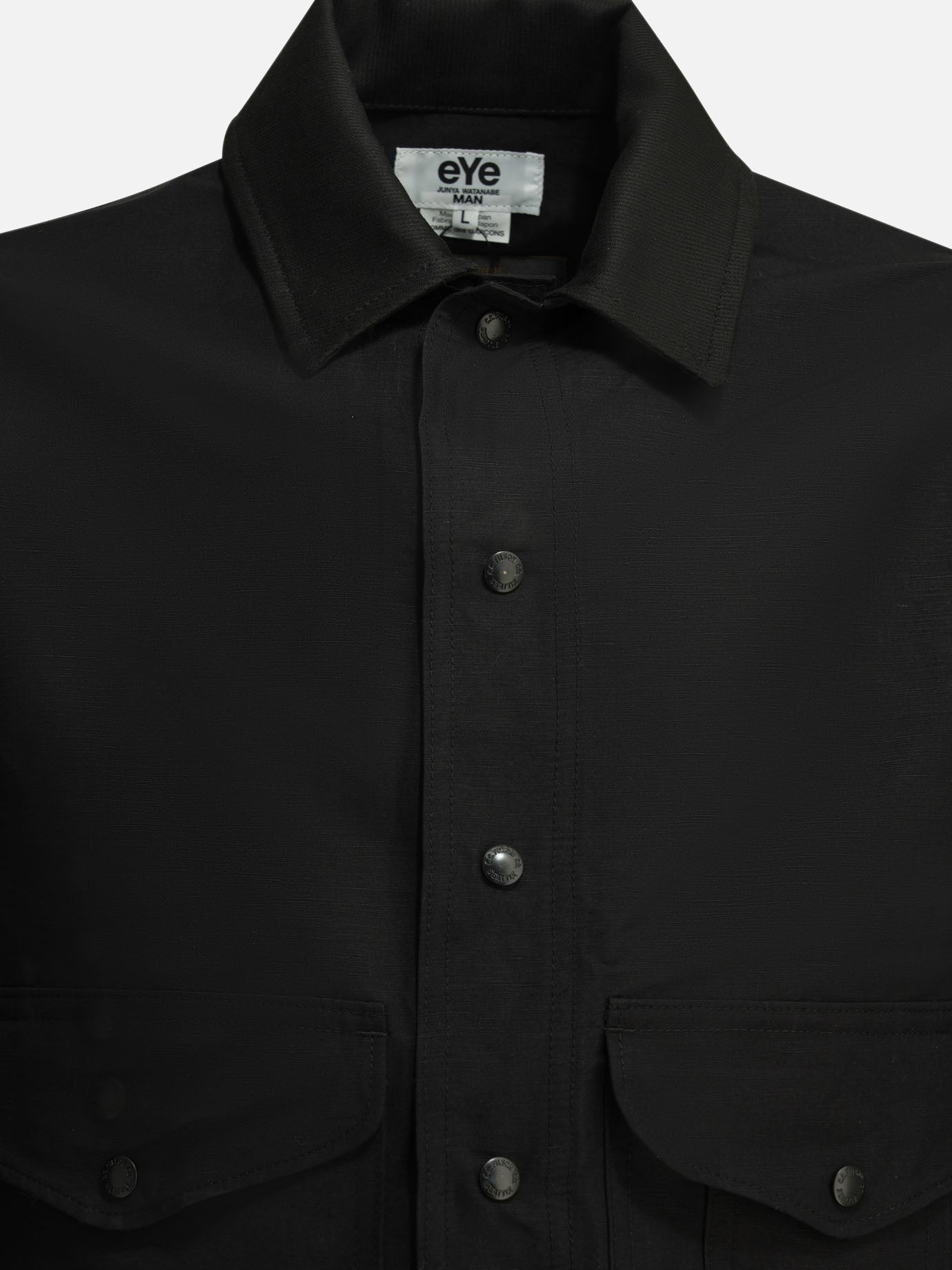Overshirt jackets Solid colour  Black - Junya Watanabe MAN Men | PDP | VIETTI Online Store | thumbnail_3