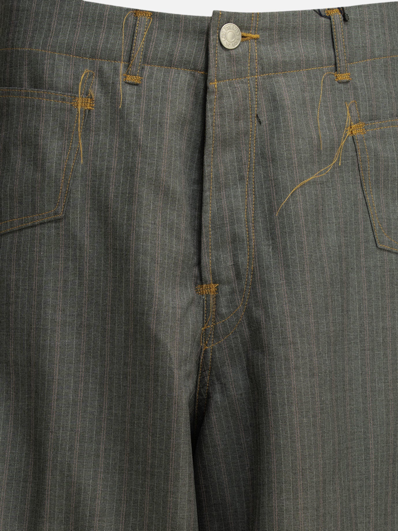 Leisure trousers Pinstriped  Grey - Junya Watanabe MAN Men | PDP | VIETTI Online Store | thumbnail_3