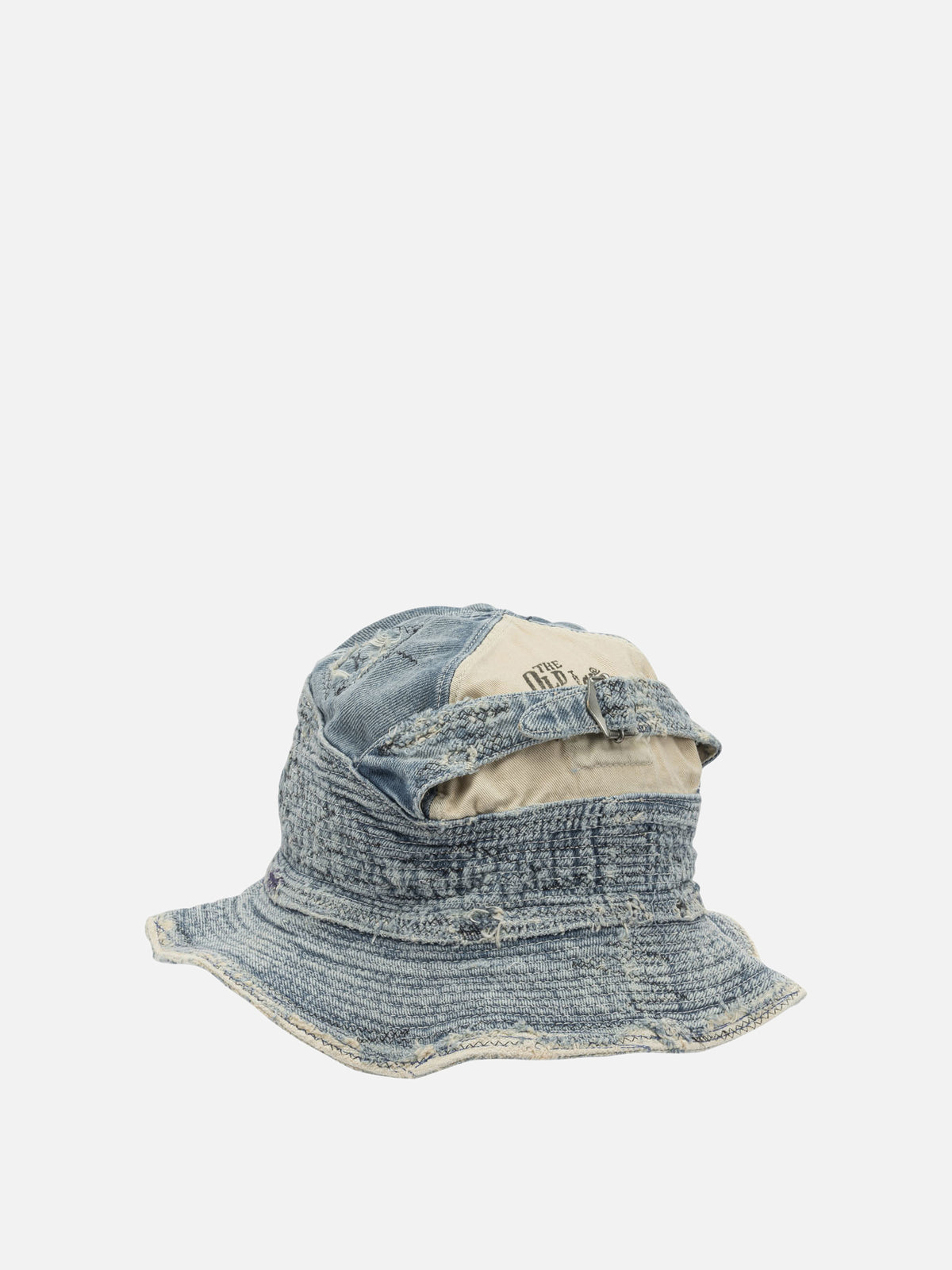 KAPITAL "The Old Man and The Sea" Bucket Hat Blue

