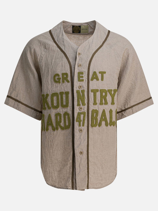 KAPITAL "Great Kountry" Casual Shirt Beige

