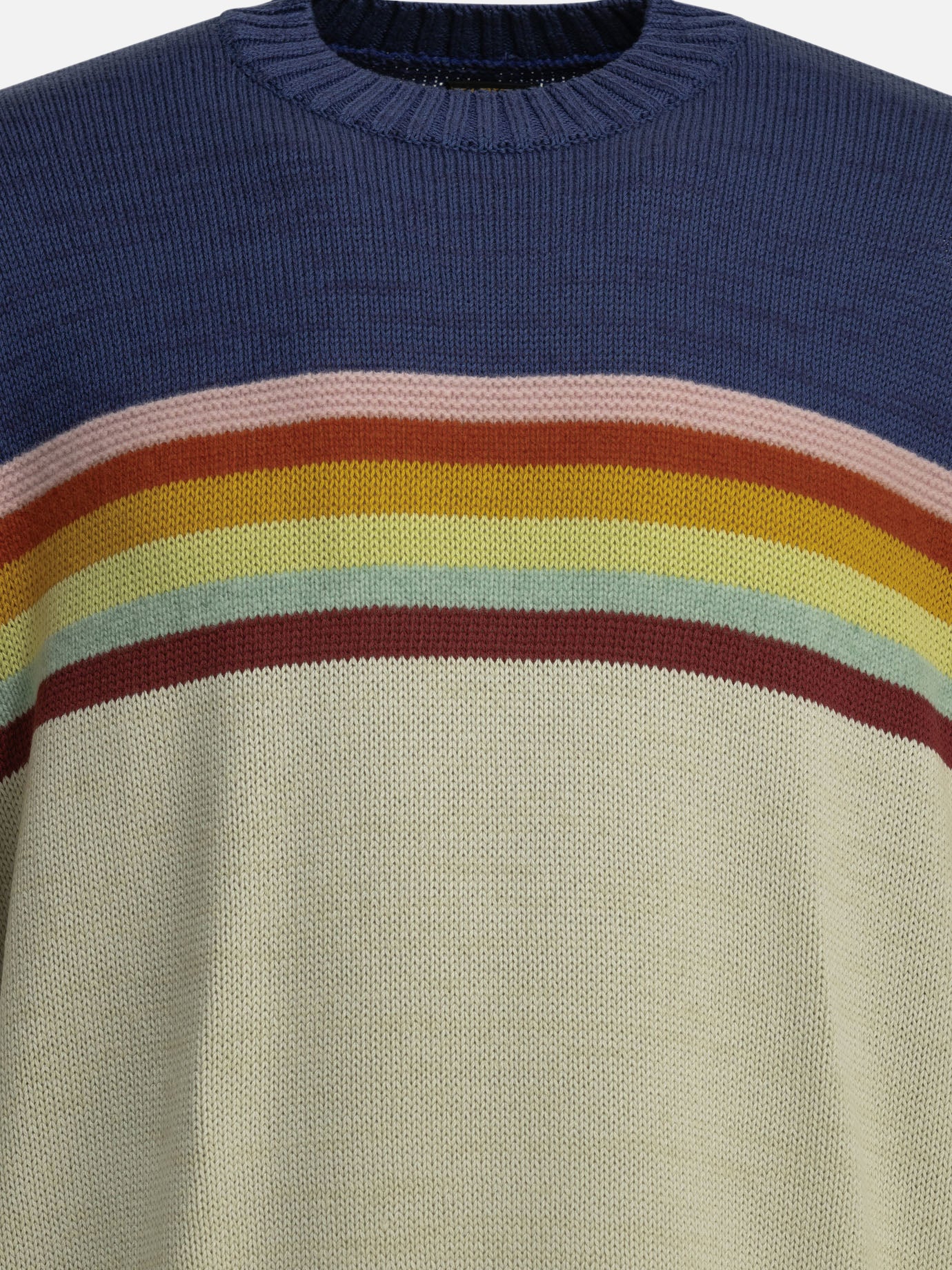 Crewneck sweaters Striped  Purple - KAPITAL Men | PDP | VIETTI Online Store | thumbnail_3