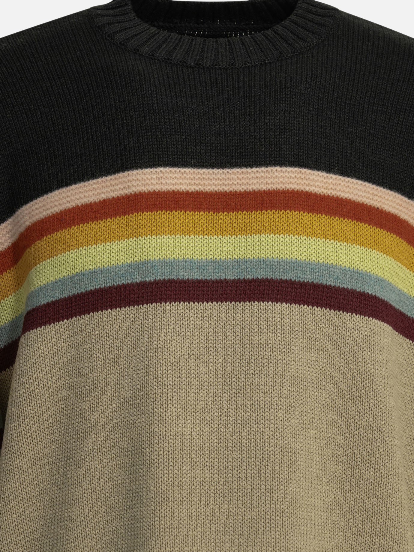 Crewneck sweaters Striped  Blue - KAPITAL Men | PDP | VIETTI Online Store | Zoom-Modal_3
