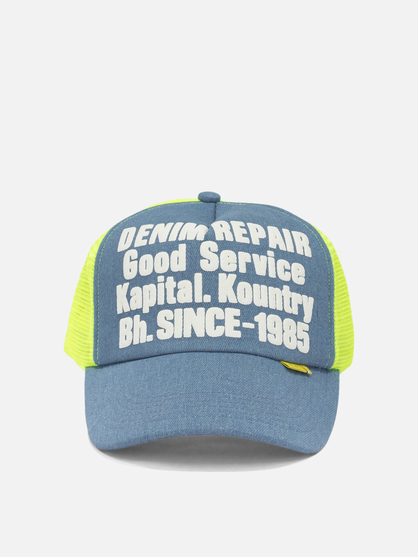 Trucker caps Logo  Yellow - KAPITAL Men | PDP | VIETTI Online Store | thumbnail