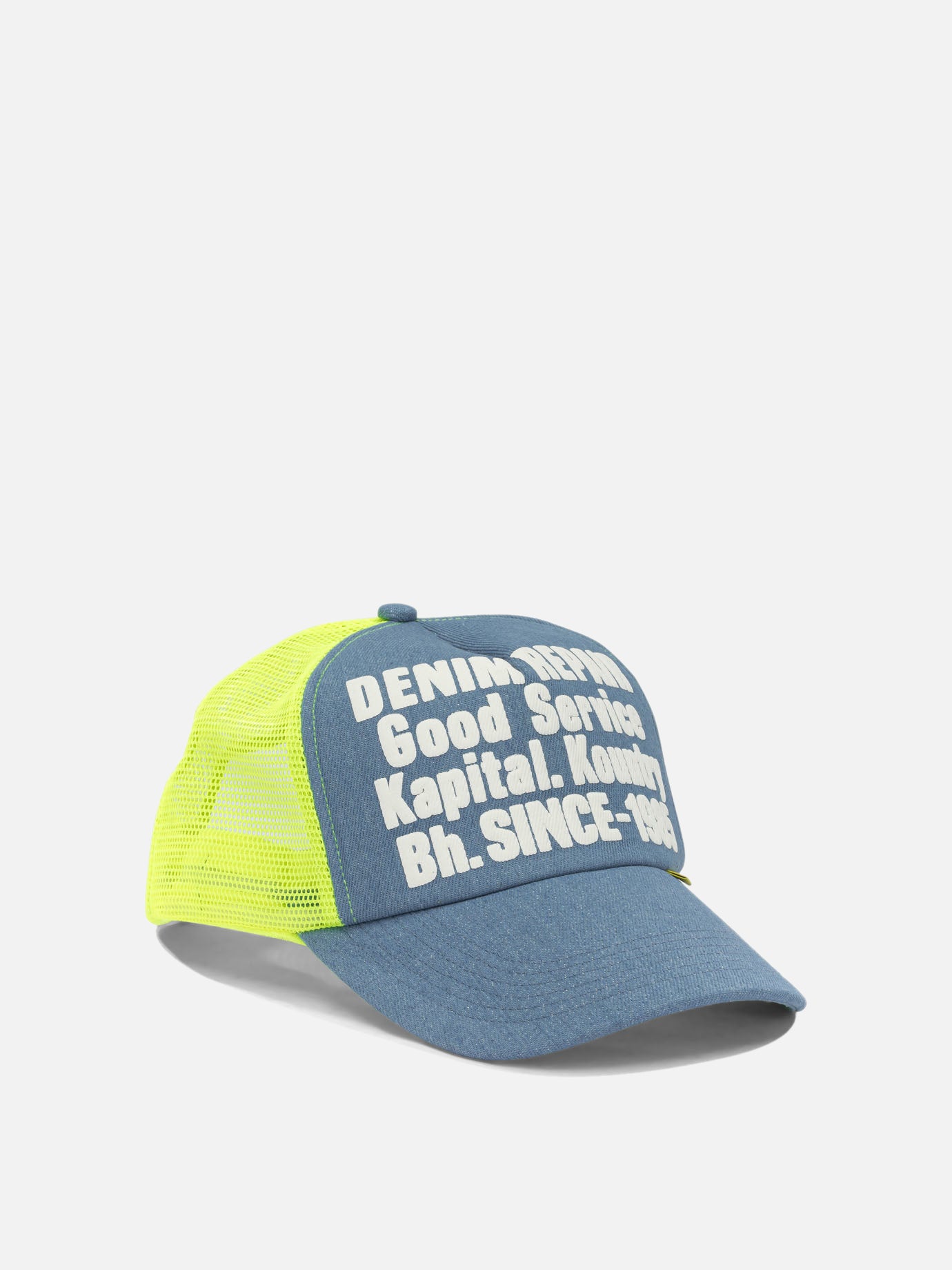 Trucker caps Logo  Yellow - KAPITAL Men | PDP | VIETTI Online Store | Zoom-Modal_2
