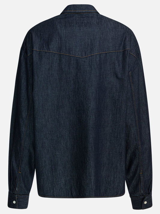 Casual shirts Solid colour  Blue - Khaite Women | PLP | VIETTI Online Store | 2
