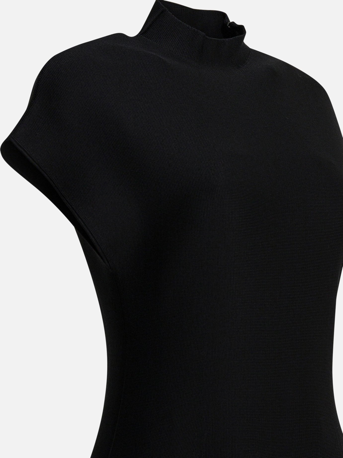 Midi dresses Solid colour  Black - Khaite Women | PDP | VIETTI Online Store | thumbnail_4