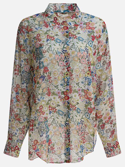 Camicie casual Floral  Bianco - Khaite Donna | VIETTI Online Store 
