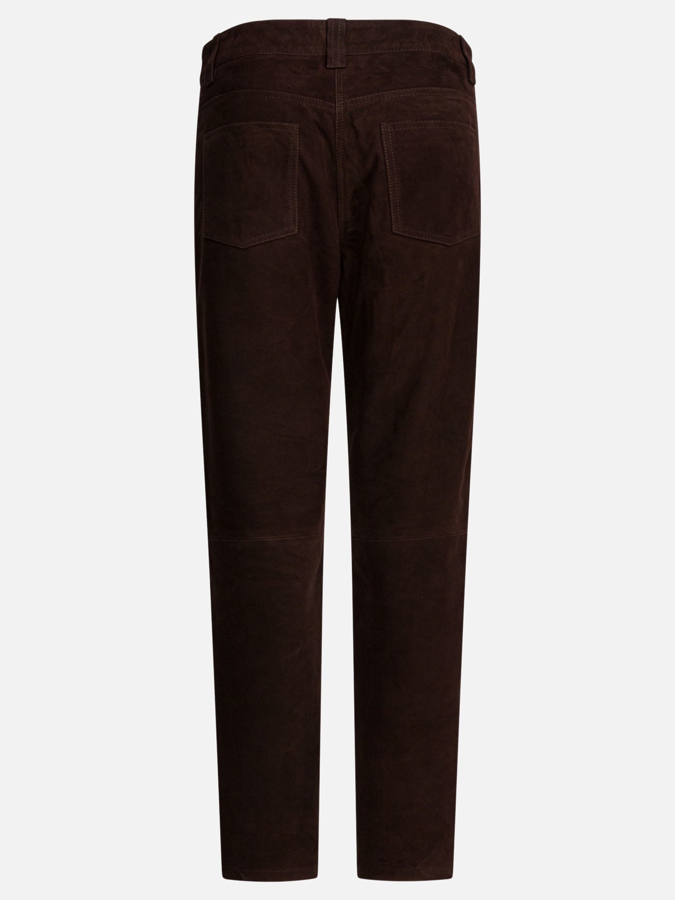 Leisure trousers Solid colour  Brown - Khaite Women | PDP | VIETTI Online Store | thumbnail_2