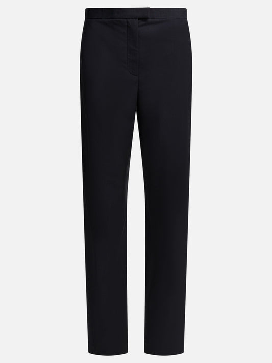 Tailored trousers Solid colour  Blue - Khaite Women | PLP | VIETTI Online Store 
