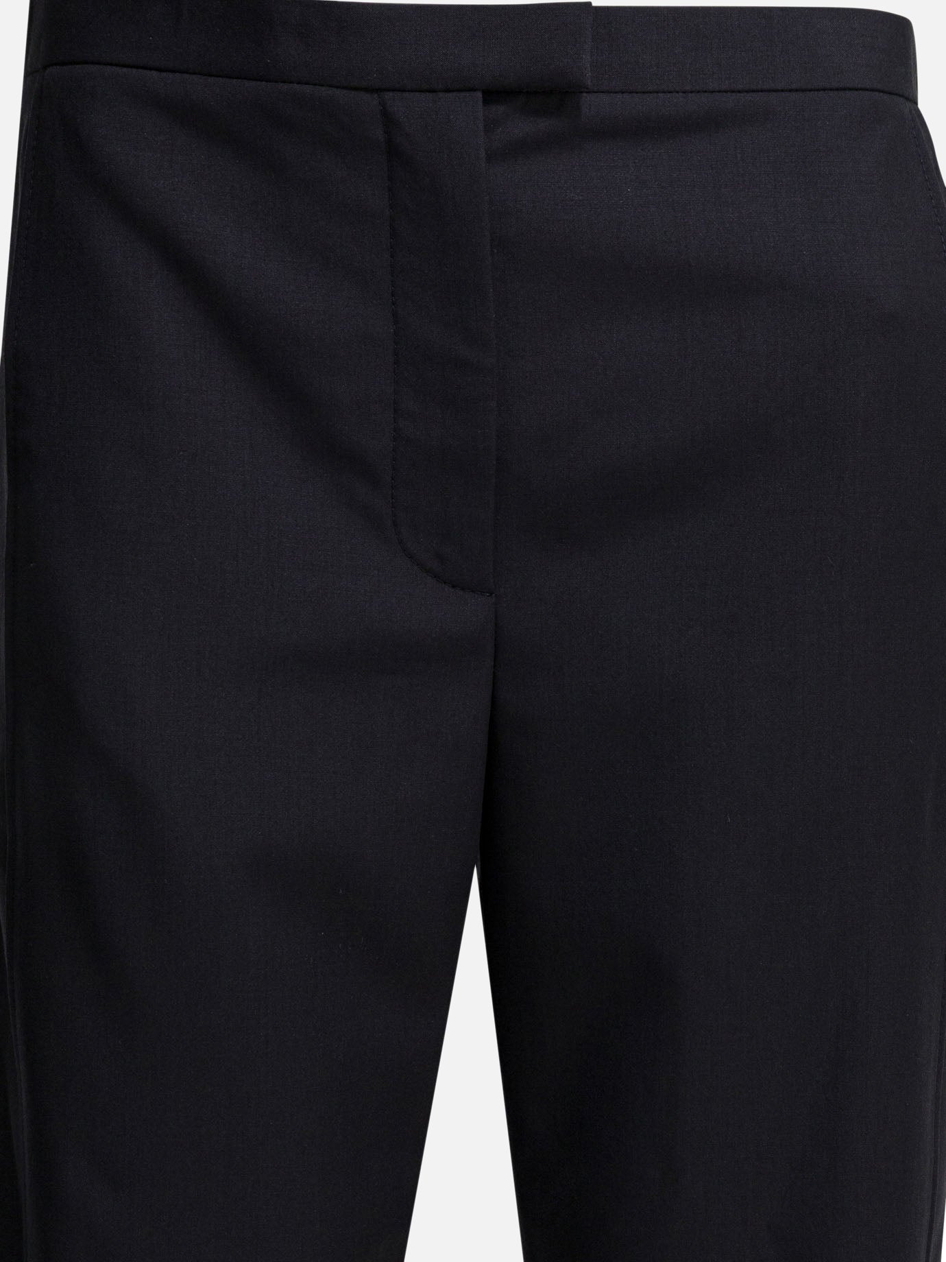 Tailored trousers Solid colour  Blue - Khaite Women | PDP | VIETTI Online Store | thumbnail_5